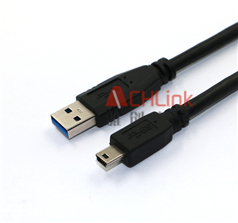 USB 3.0 AM to MINI 10P 連接線USB3.0 移動硬盤數(shù)據(jù)線 高品質(zhì)數(shù)據(jù)線