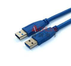 USB 3.0 移動硬盤數(shù)據(jù)線 延長線 AM轉(zhuǎn)AM 連接線高速傳輸