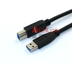 USB 3.0打印機數(shù)據(jù)線 USB 3.0 A公對B公數(shù)據(jù)線