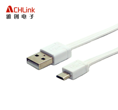 USB2.0 MICRO數(shù)據(jù)線 邁克V8數(shù)據(jù)線 移動電源白色充電線